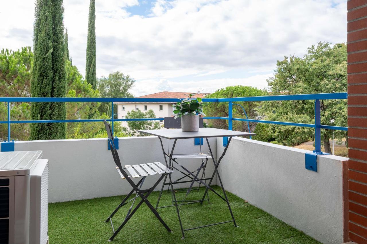 L'Airbusien - Terrasse Et Parking - Airbus A Cote Apartment Colomiers Exterior photo